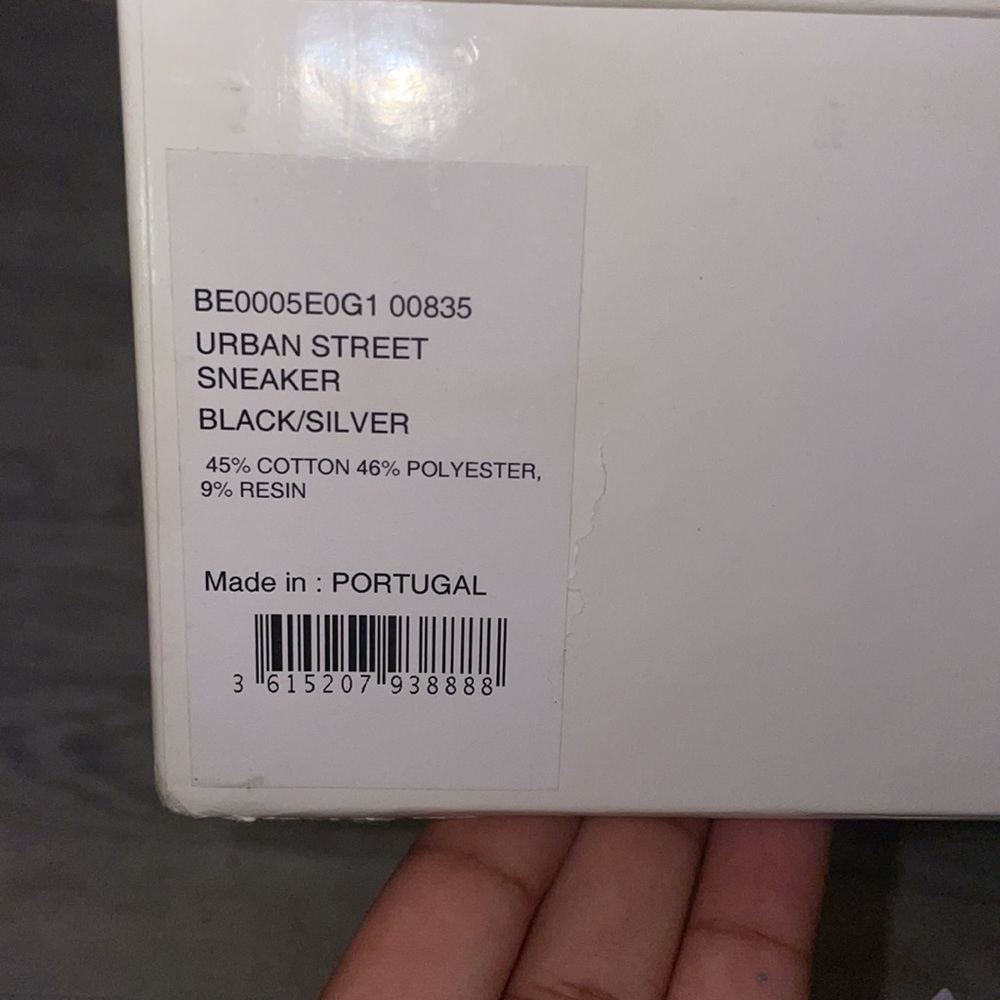 Givenchy Urban Street Sneakers (Black/Silver) - Picture 5 of 5